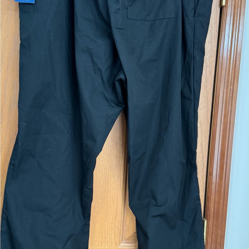 Cherokee Workwear Black Drawstring Pants Nurse Scrubs food service size 2X-LARGE - Picture 6 of 6